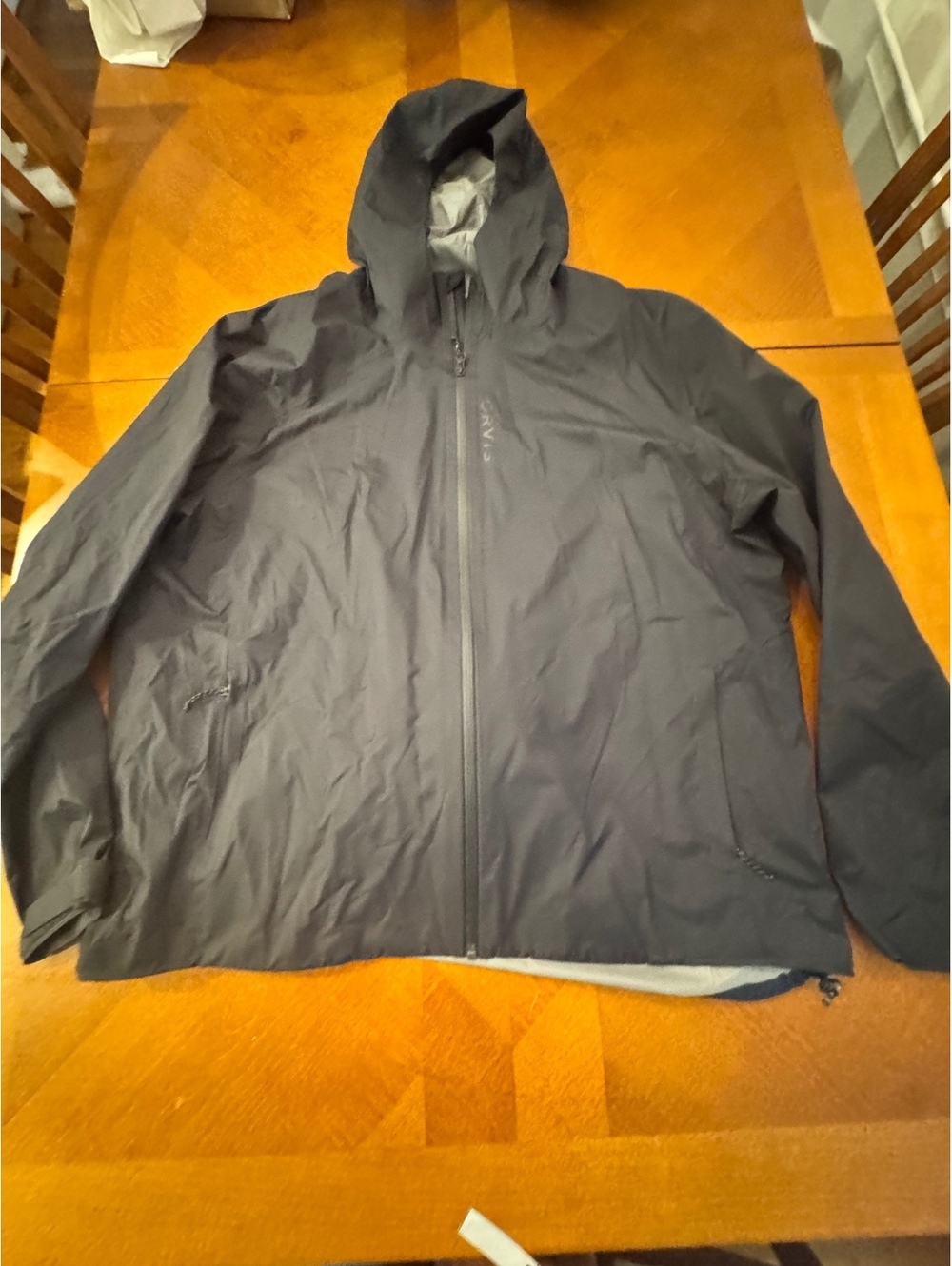 Orvis Ultralight Men's Waterproof Jacket XXL Black 3004